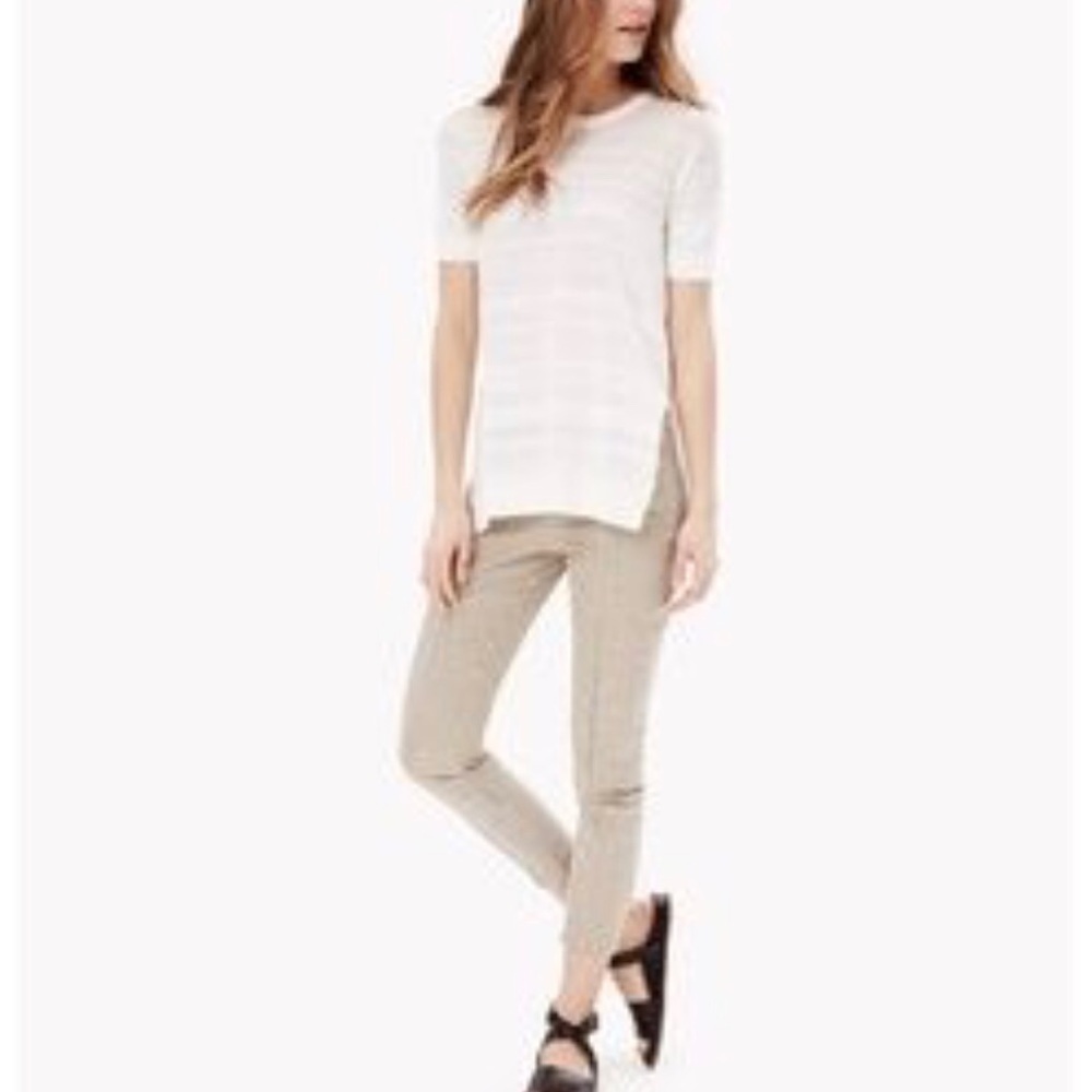 🍾 Theory Hilson Short Sleeve Top in Prosecco